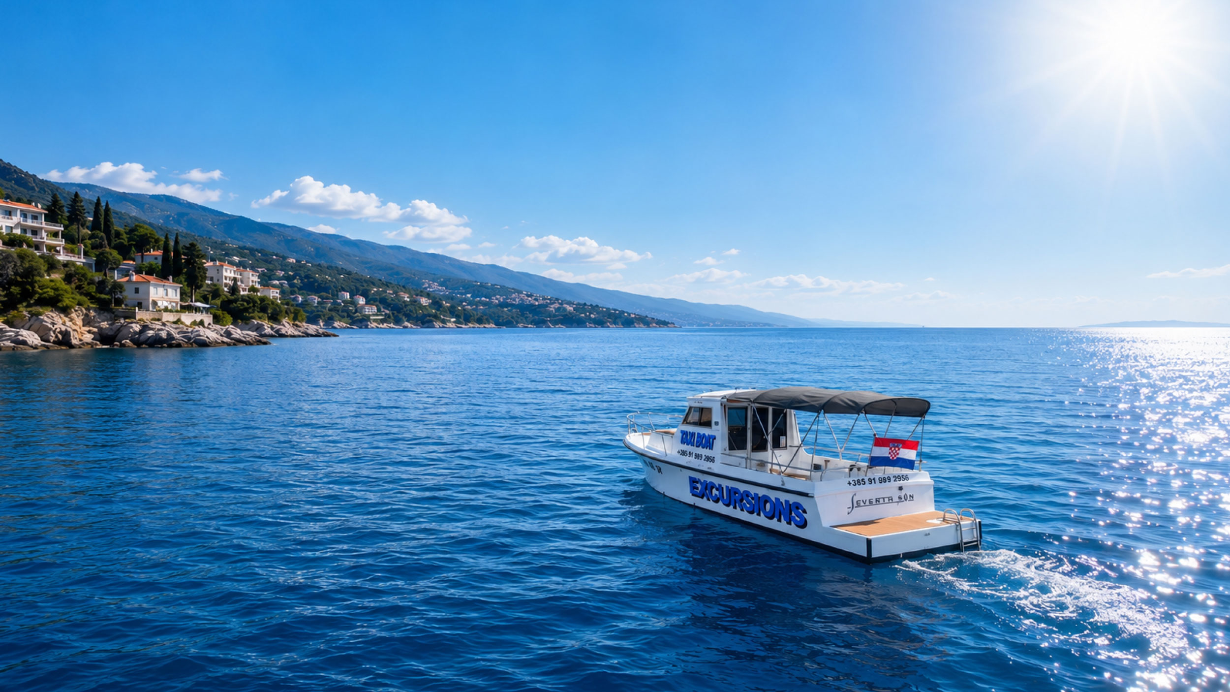 taxiboat croatia